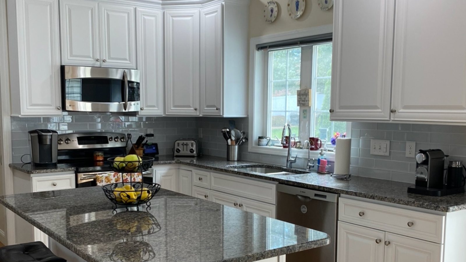 Kitchen Cabinet Refinishing Framingham Ma white satin finish