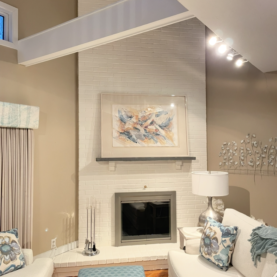 Shrewsbury, MA Fireplace Makeover