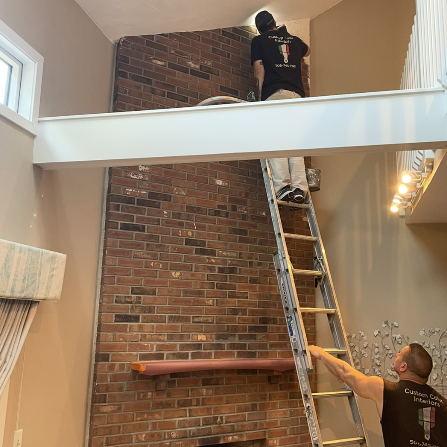 Fireplace Makeover, Shrewsbury, MA