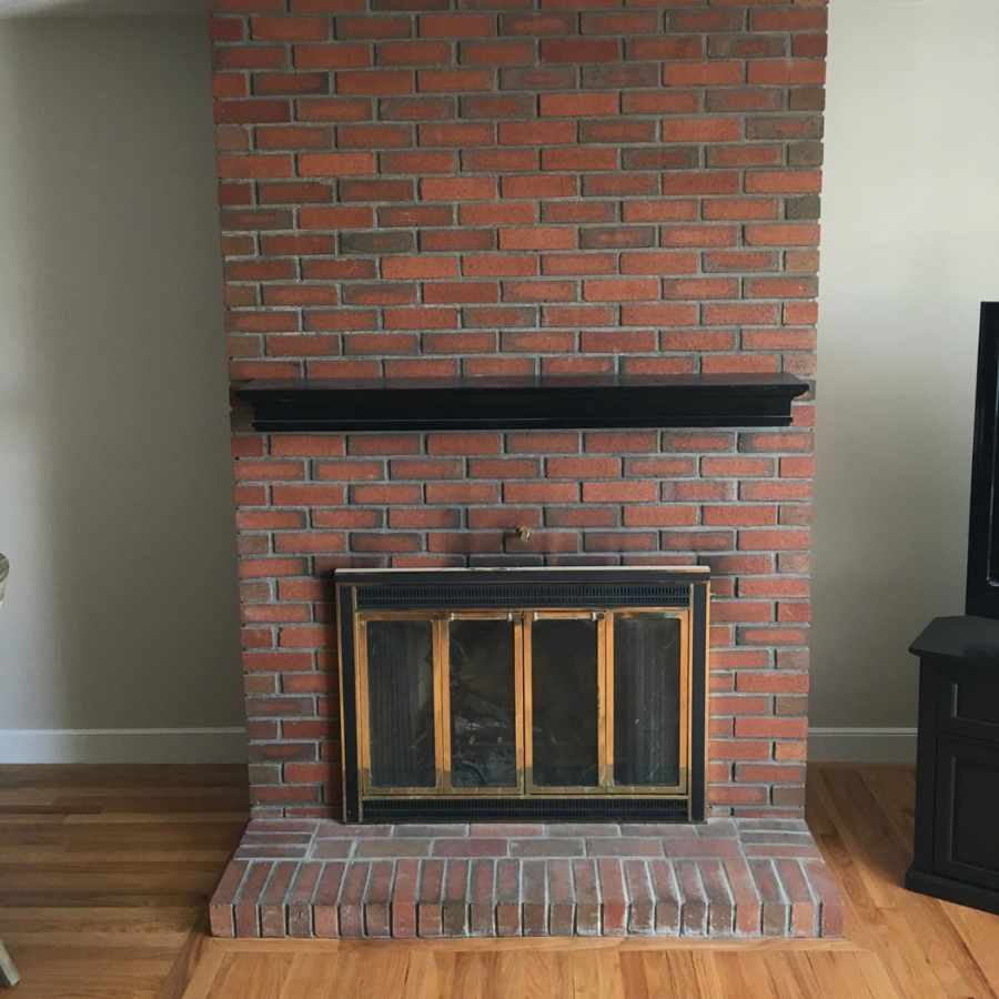 Fireplace Makeover, Shrewsbury, MA